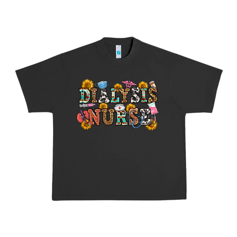Dialysis Nurse Urban Heavy Tee by OliviaCreatesArt | Teevron