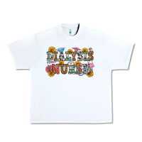 White dialysis nurse Urban Heavy Tee - OliviaCreatesArt