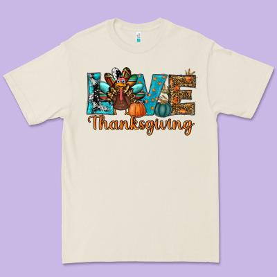 Love Thanksgivings Turkey Premium Tee Designed By Ranaportraitstore