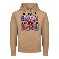 Vintage Coffee less people more dogs Vintage Hoodie - FaDigitalArtStudio