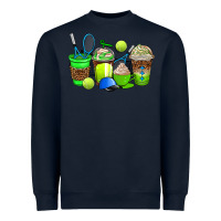 Navy tennis coffee cups Heavyweight Sweatshirt - AdoDesignShop
