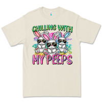 Bone chilling with my peeps easter bunnies cowgirl cowg Premium Tee - CowGirlArtShop