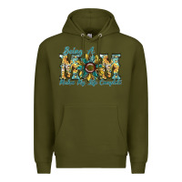 Army Green being a mom makes my life complete Premium Hoodie - SublimationCraftShop