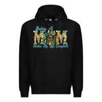 Black being a mom makes my life complete Premium Hoodie - SublimationCraftShop