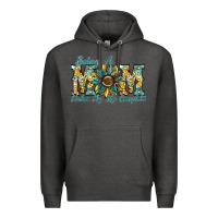 Charcoal Heather being a mom makes my life complete Premium Hoodie - SublimationCraftShop