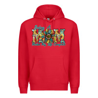 Red being a mom makes my life complete Premium Hoodie - SublimationCraftShop