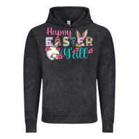 Vintage Black Happy Easter Y'all Vintage Hoodie - BundleAndBundleShop