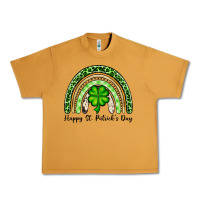 Peanut Butter Happy St. Patrick's Day rainbow Urban Heavy Tee - OliviaCreatesArt