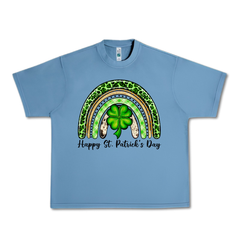 Happy St. Patrick's Day Rainbow Urban Heavy Tee by OliviaCreatesArt | Teevron