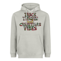 Moon Dust thick thighs and Christmas vibes Heavyweight Hoodie - AdoDesignShop