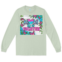 Matcha Mom Is A Fighter Tumbler Long Sleeve Tee - BundleAndBundleShop