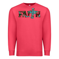 Cardinal faith christmas cross Premium Sweatshirt - AdoDesignShop