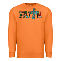 Carrot faith christmas cross Premium Sweatshirt - AdoDesignShop