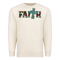 Sandshell faith christmas cross Premium Sweatshirt - AdoDesignShop