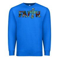 True Royal faith christmas cross Premium Sweatshirt - AdoDesignShop