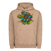 Pigment Burro western sunflower Urban Hoodie - JahusDesignShop
