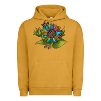 Pigment Peanut Butter western sunflower Urban Hoodie - JahusDesignShop