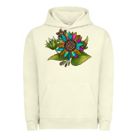 Pigment Pistachio western sunflower Urban Hoodie - JahusDesignShop