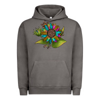 Pigment Tornado western sunflower Urban Hoodie - JahusDesignShop