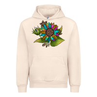 Sandshell western sunflower Urban Hoodie - JahusDesignShop