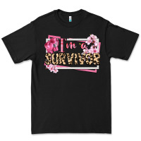 Black im a survivor cancer awareness Premium Tee - CowGirlArtShop