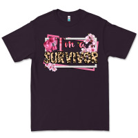 Plum im a survivor cancer awareness Premium Tee - CowGirlArtShop