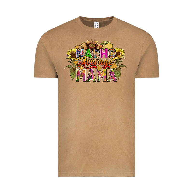 Nacho Average Mama Vintage Tee by FaDigitalArtStudio | Teevron