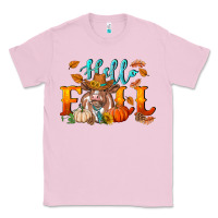 Bubblegum Pink hello fall heifer cow Classic Tee - RanaPortraitStore
