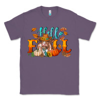 Lavender hello fall heifer cow Classic Tee - RanaPortraitStore