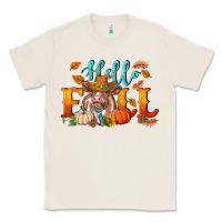 Natural hello fall heifer cow Classic Tee - RanaPortraitStore