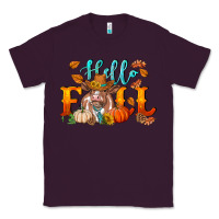 Plum hello fall heifer cow Classic Tee - RanaPortraitStore
