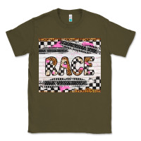 Army Green race Classic Tee - Artiststas