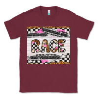 Burgundy race Classic Tee - Artiststas