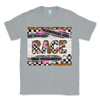 Heather Grey race Classic Tee - Artiststas