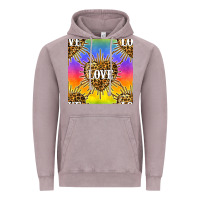 Vintage Zinc Pride lgbtq leopard love heart seamless pattern Vintage Hoodie - BundleAndBundleShop