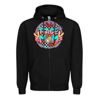 Black race mom Zipper Hoodie - AdoDesignShop