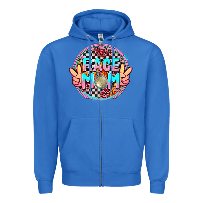 Race Mom Zipper Hoodie by AdoDesignShop | Teevron