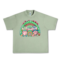 Oil Green Easter gnomes rainbow Urban Heavy Tee - OliviaCreatesArt