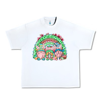 White Easter gnomes rainbow Urban Heavy Tee - OliviaCreatesArt