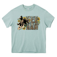 Arona Yee haw Cowboy western Heavy Core Tee - HowdyJamesFarm