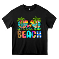 Black life is better at the beach Heavy Core Tee - RanaPortraitStore