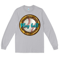 Moon Dust baseball with sunflower round earrings Long Sleeve Tee - BundleAndBundleShop