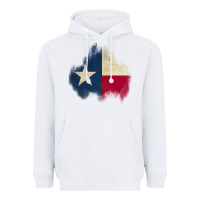 White texas patch Heavyweight Hoodie - AdoDesignShop