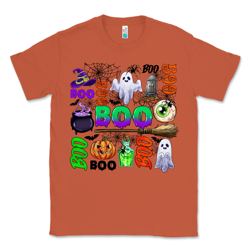Boo Halloween Classic Tee by CowGirlArtShop | Teevron