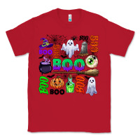 Red boo halloween Classic Tee - CowGirlArtShop