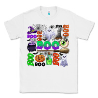 White boo halloween Classic Tee - CowGirlArtShop