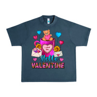 Midnight Navy hello valentine valentines day coffee mug Urban Heavy Tee - FaDigitalArtStudio
