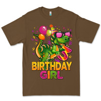 Cacao 3rd birthday girl t rex pink Premium Tee - CowGirlArtShop