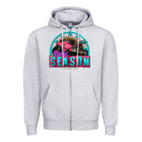 Heather Grey racing season motorcycle Zipper Hoodie - AdoDesignShop