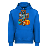 Cobalt thankful cross Urban Hoodie - JahusDesignShop